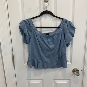 BCBG off the shoulder top